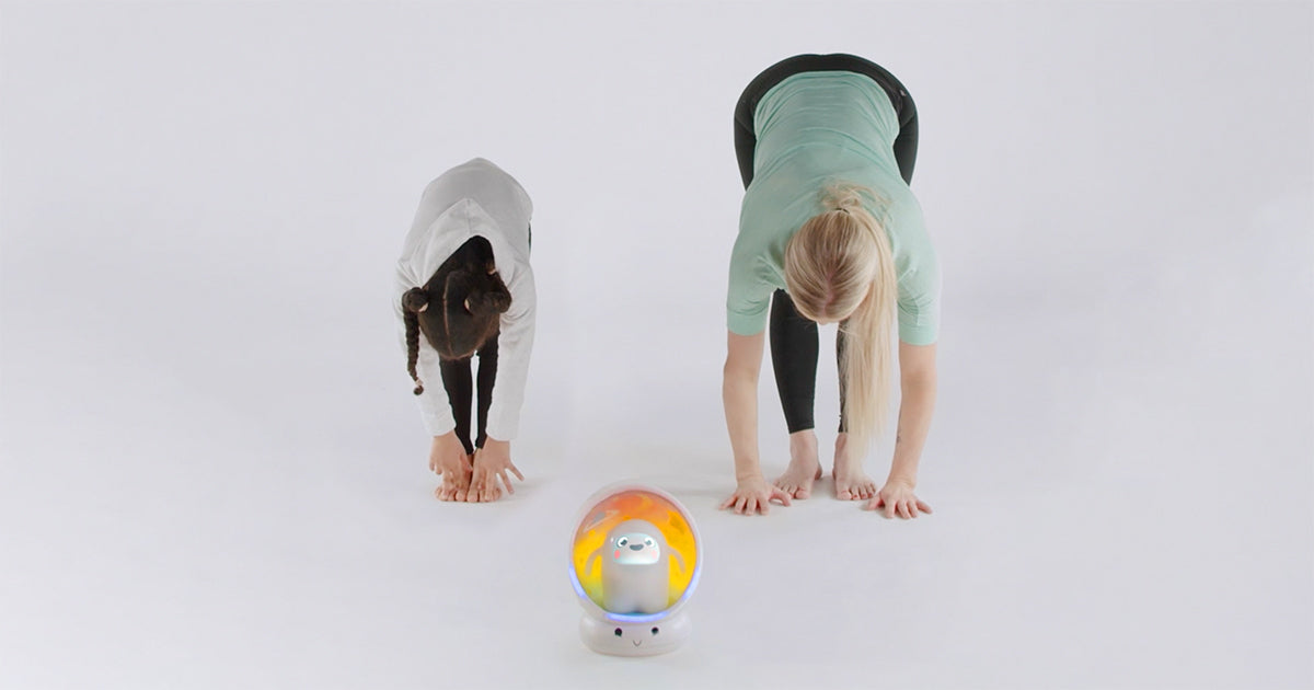white noise for baby, Kids practicing yoga with Snorble