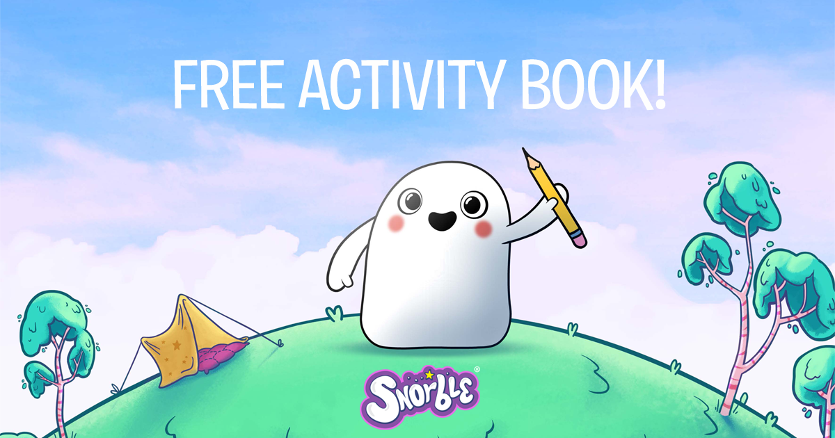 best sound machine for baby, Snorble illustration