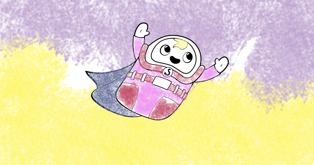 white noise baby, Snorble drawing