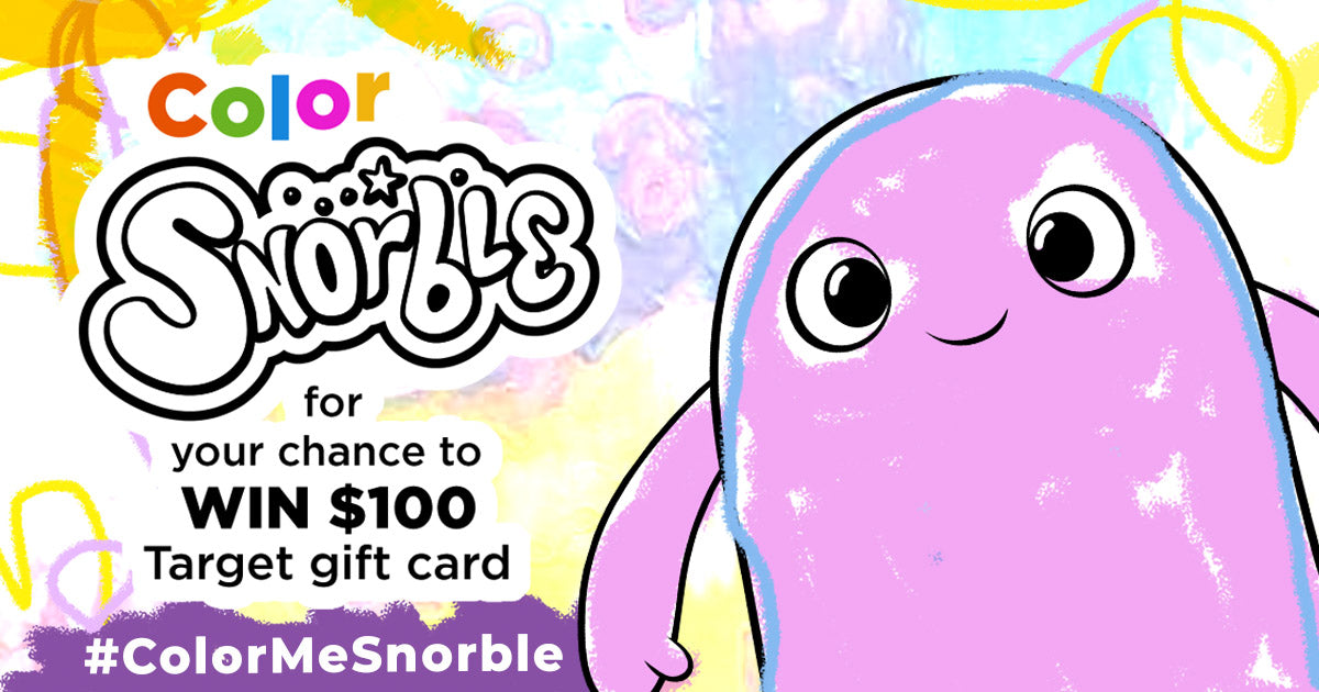 sleep device for kids, Snorble coloring book